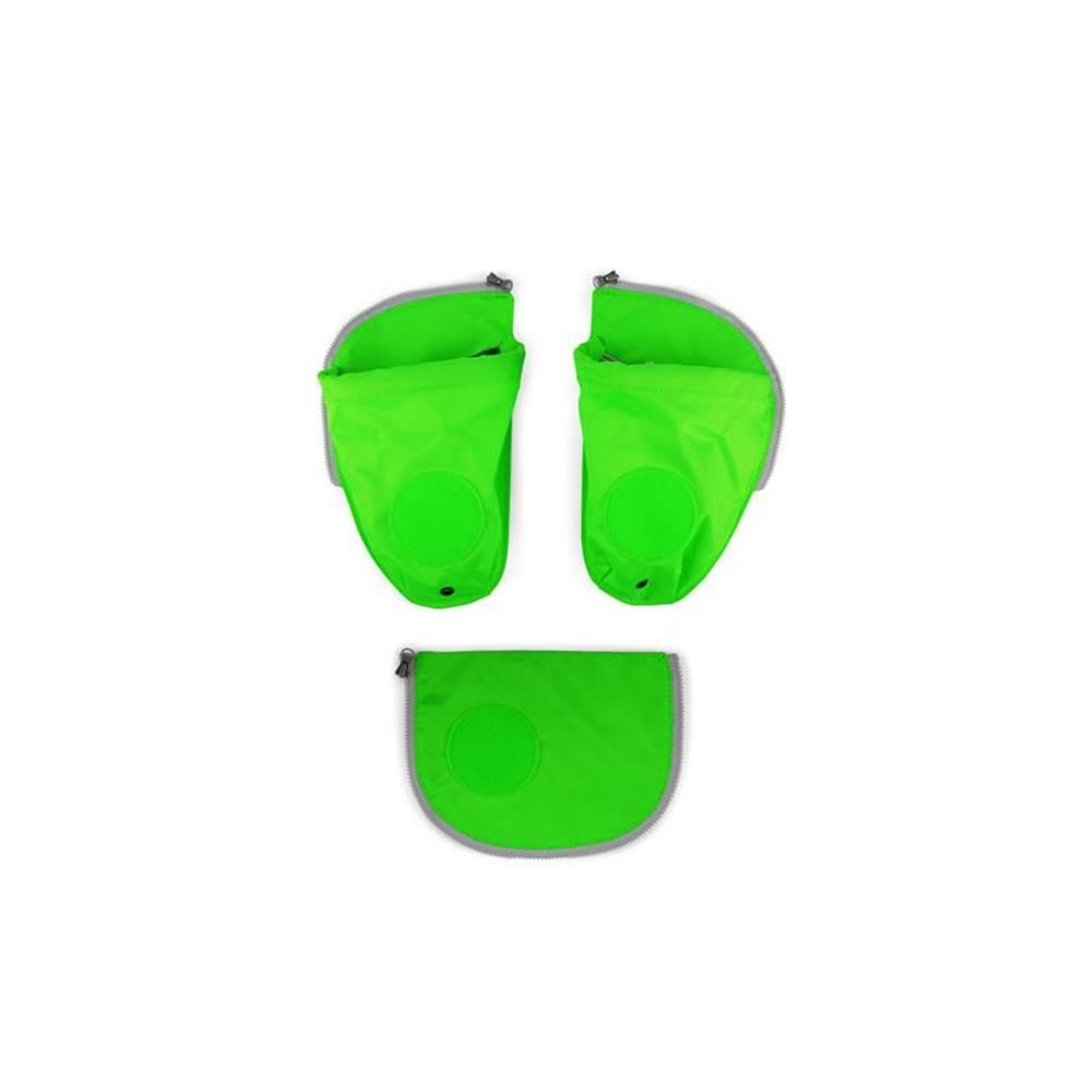 ergobag Seitentaschen Zip-Set für ergobag Pack, grün