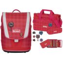Scout Ultra Set Red Gingham, 4-teillig