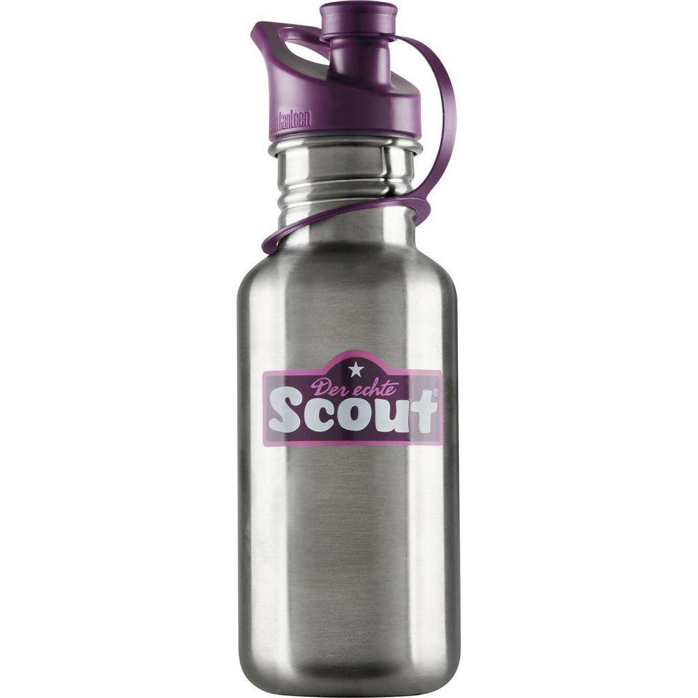 Edelstahl Trinkflasche 0,5 ltr Scout, Violett
